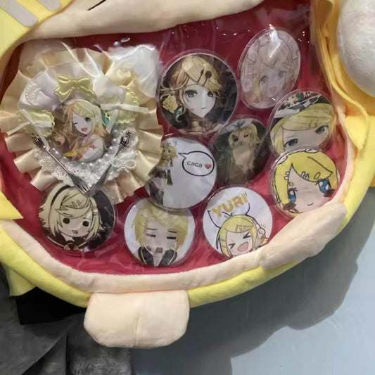 Kagamine Rin ita Backpack – detail view