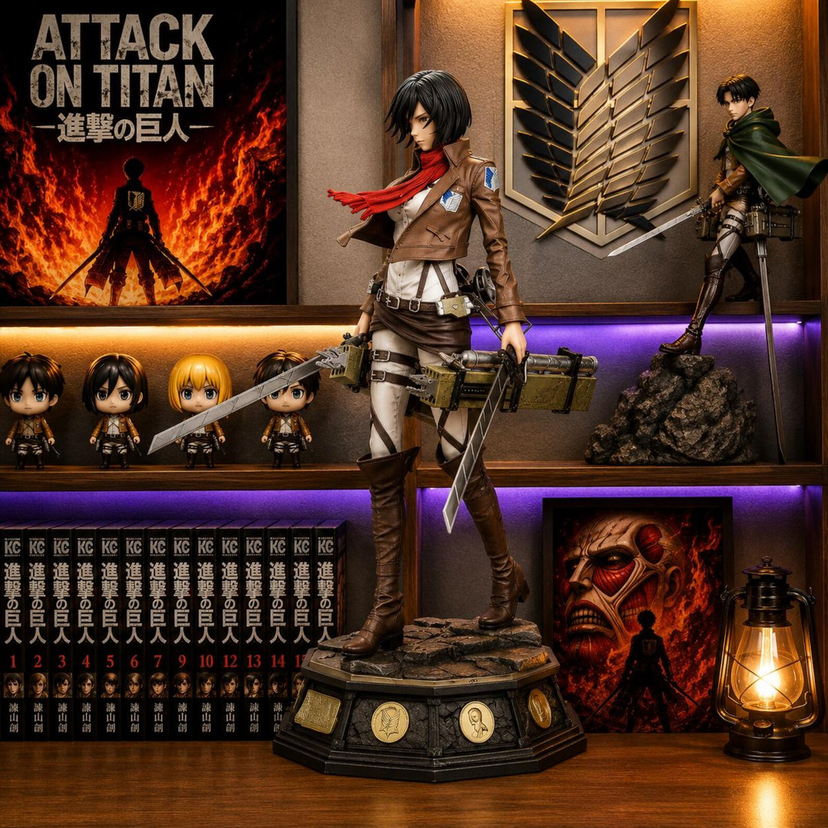 Attack on Titan Mikasa Ackerman Figure