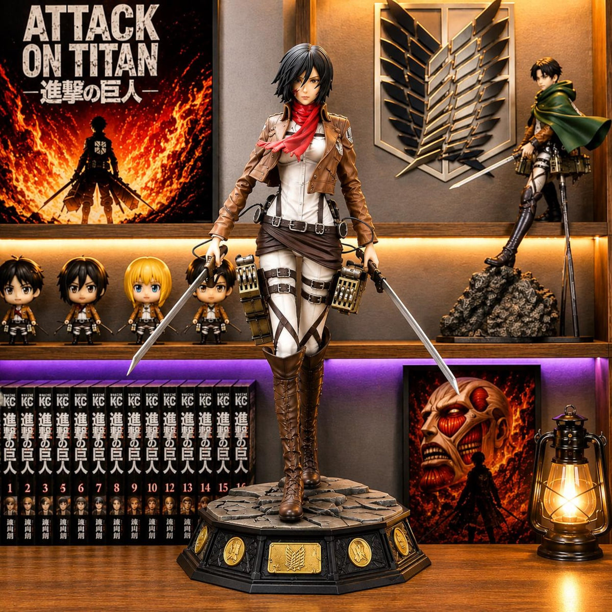 Attack on Titan Mikasa Ackerman Figure