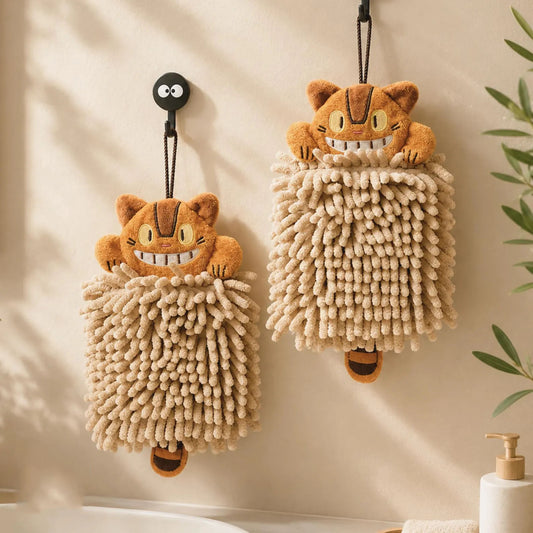Catbus Hand Towel