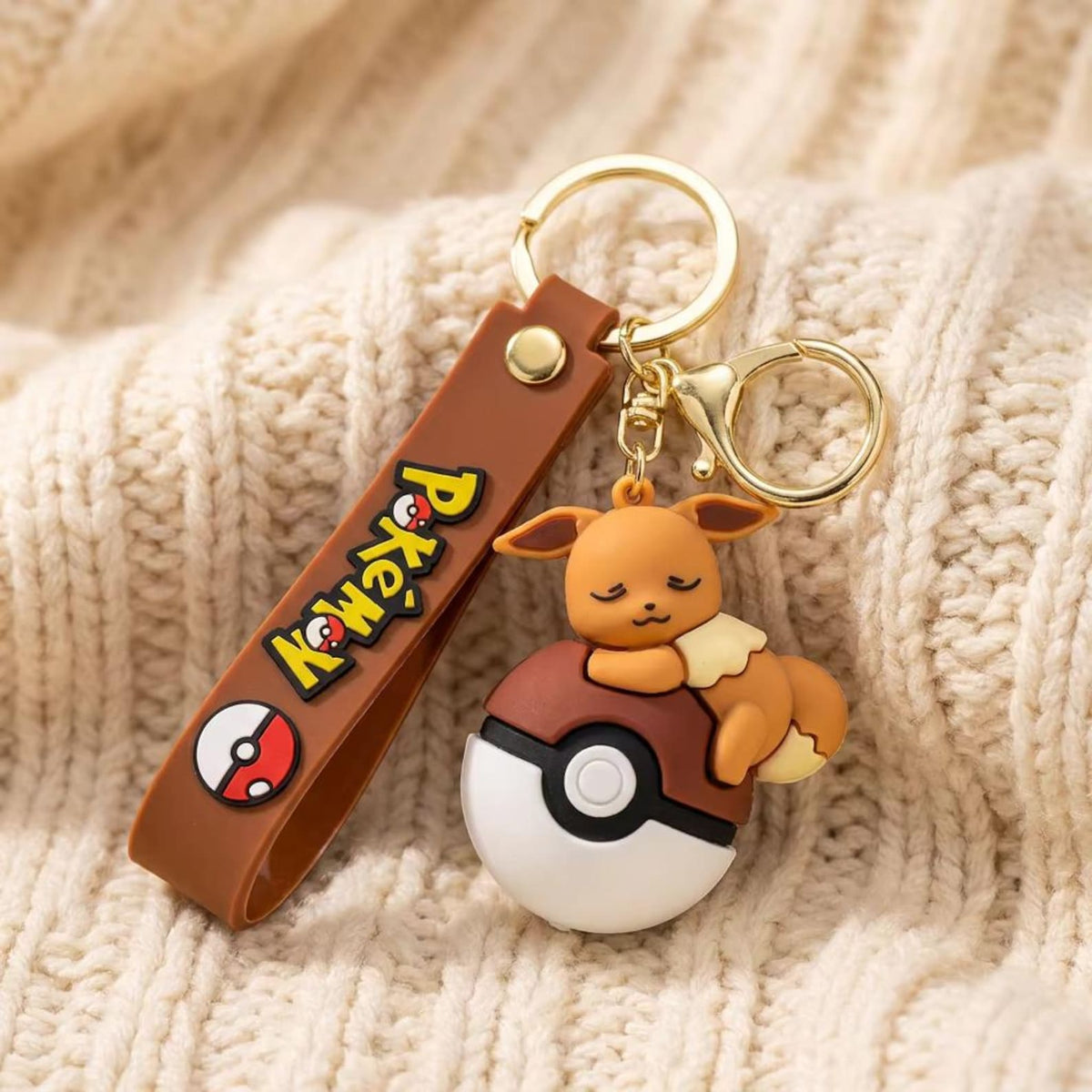 Pokemon Poke Ball Keychain Charm