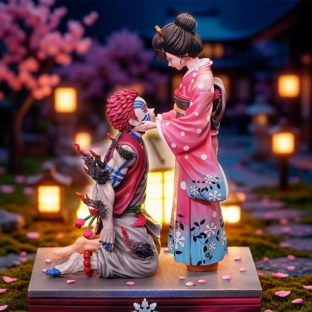Demon Slayer Akaza & Koyuki Figure