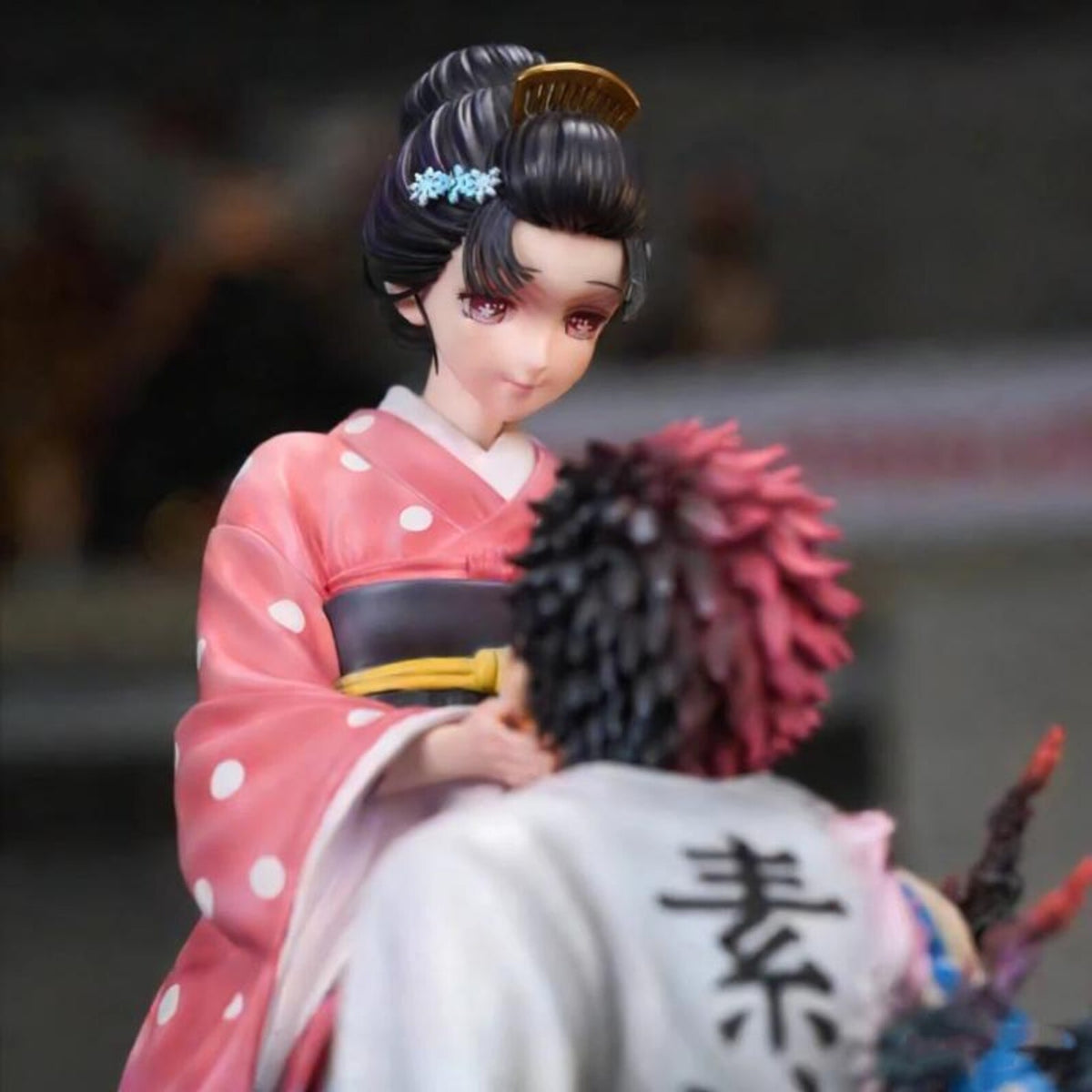 Demon Slayer Akaza & Koyuki Figure