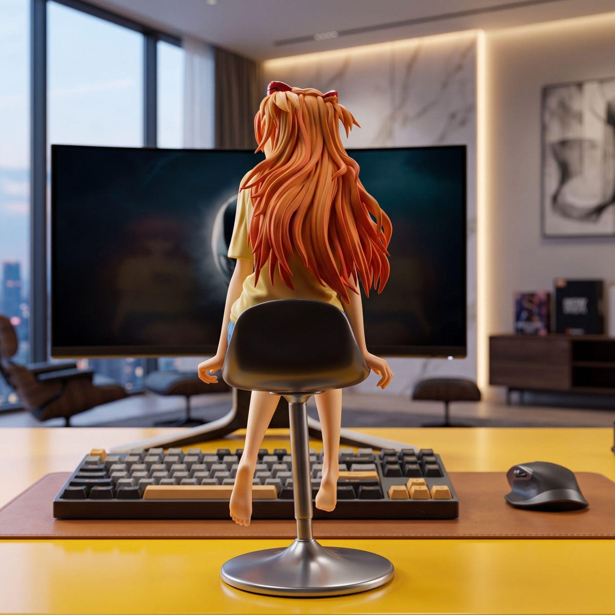 Evangelion Asuka Langley Figure