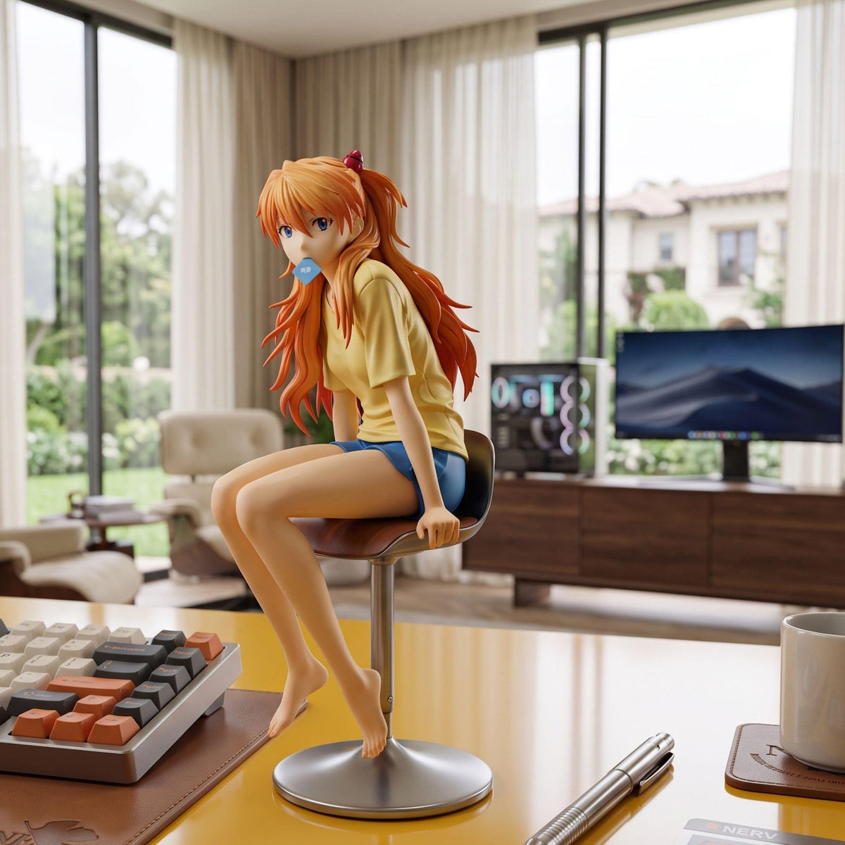 Evangelion Asuka Langley Figure