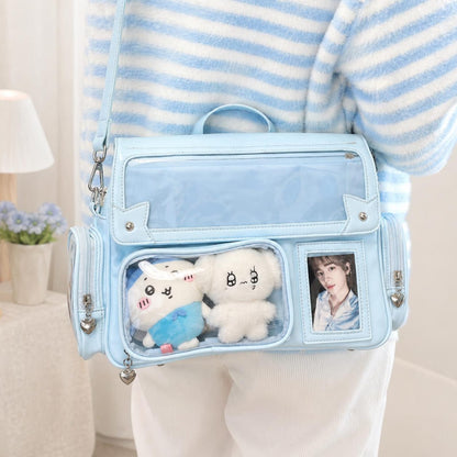 Kawaii Ita Bag Messenger - Clear Window