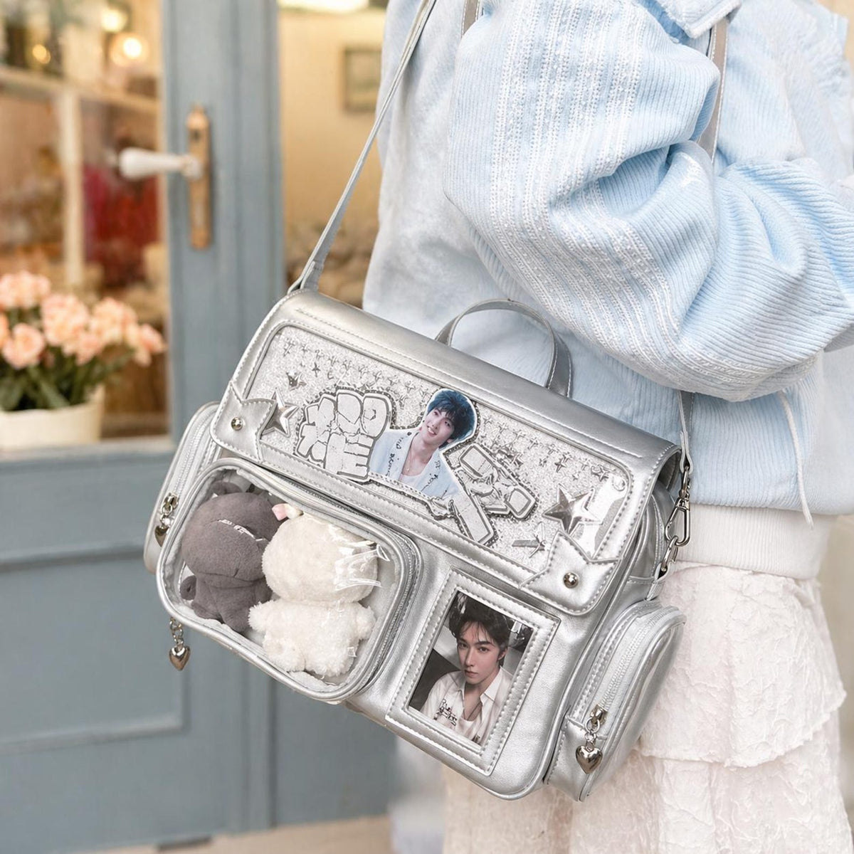 Kawaii Ita Bag Messenger - Clear Window