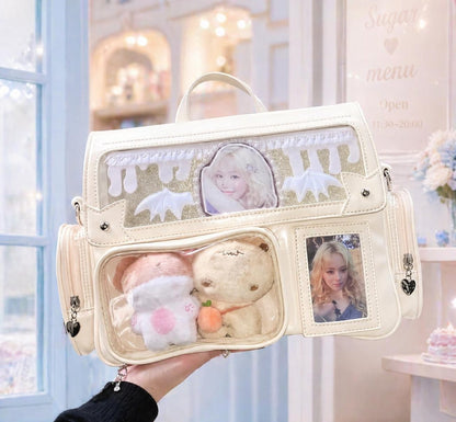 Kawaii Ita Bag Messenger - Clear Window