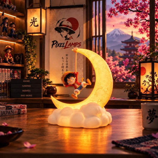 Luffy Moon Lamp