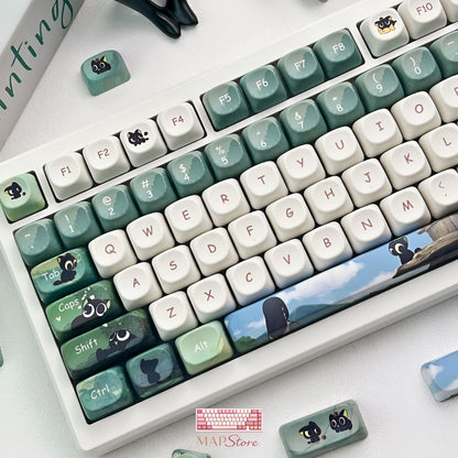 Luo Xiaohei Anime Keycap Set - 134 Keys