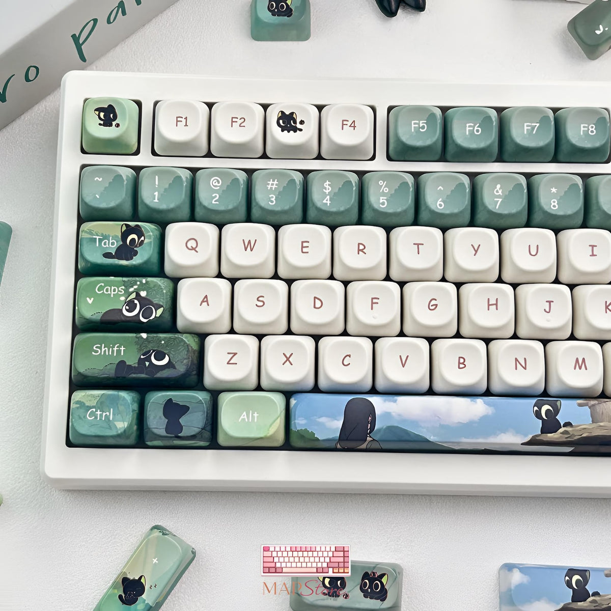 Luo Xiaohei Anime Keycap Set - 134 Keys