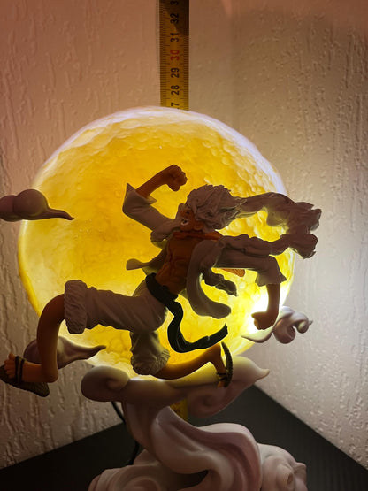 One Piece Luffy Gear 5 Figure Night Light