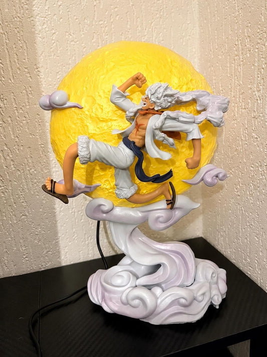 One Piece Luffy Gear 5 Figure Night Light