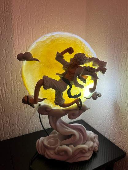One Piece Luffy Gear 5 Figure Night Light