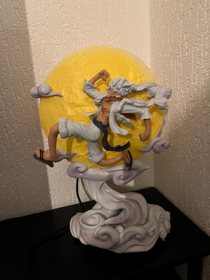 One Piece Luffy Gear 5 Figure Night Light