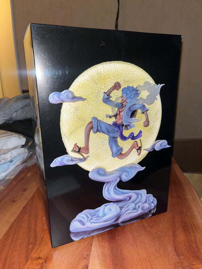 One Piece Luffy Gear 5 Figure Night Light