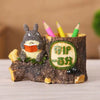 Totoro Tree Stump Pencil Holder