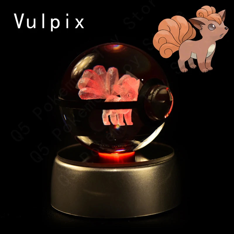 Pokemon 3D crystal ball LED night light – alternate view 23
