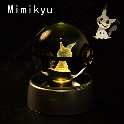 Pokemon 3D crystal ball LED night light – alternate view 9