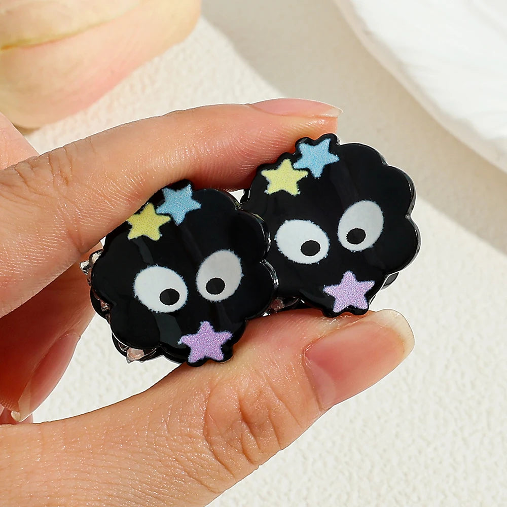 Studio Ghibli Soot Sprite hair claw clip – alternate view 2