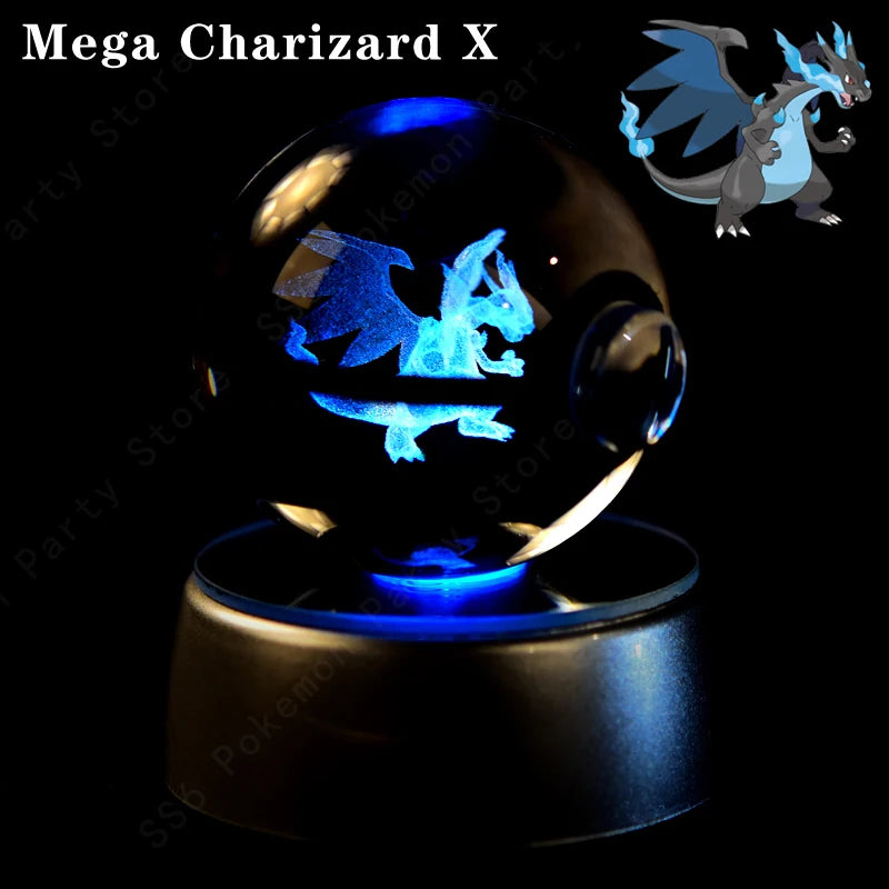 Pokemon 3D crystal ball LED night light – alternate view 22