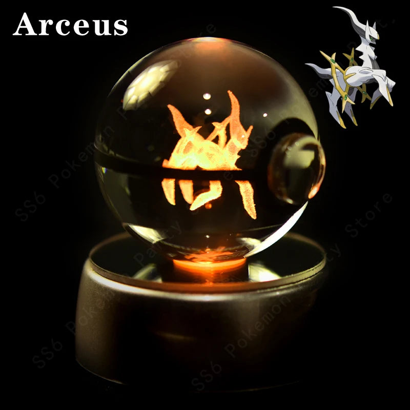 Pokemon 3D crystal ball LED night light – alternate view 21