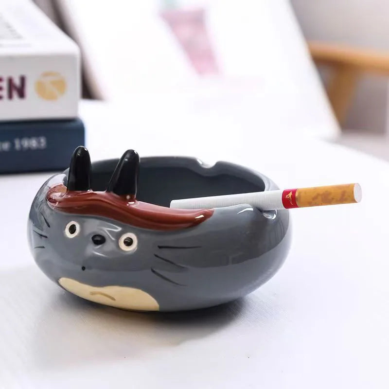 Totoro Ceramic Incense & Trinket Dish