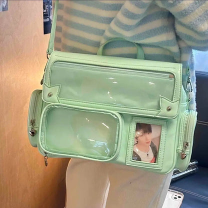 Clear display ita bag anime backpack – alternate view 4