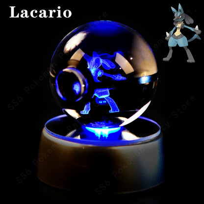 Pokemon 3D crystal ball LED night light – alternate view 5