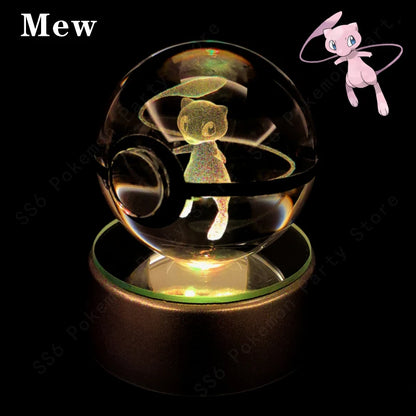 Pokemon 3D crystal ball LED night light – alternate view 27