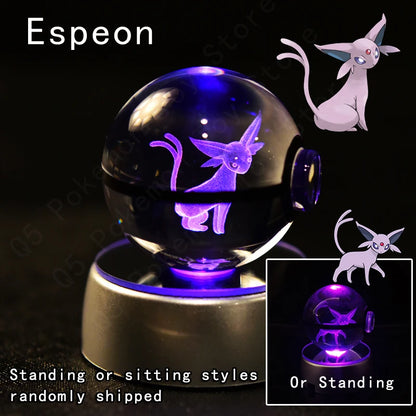 Pokemon 3D crystal ball LED night light – alternate view 8