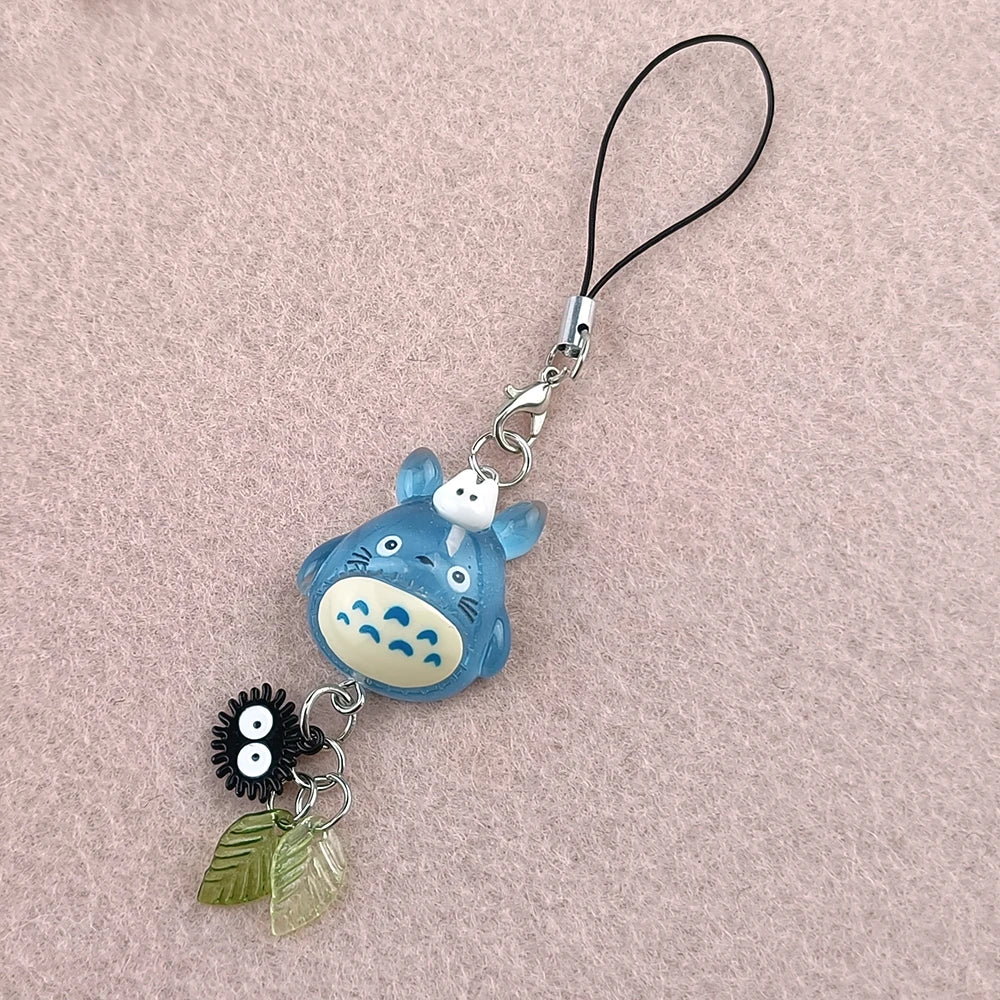 Totoro Phone Charm Keychain