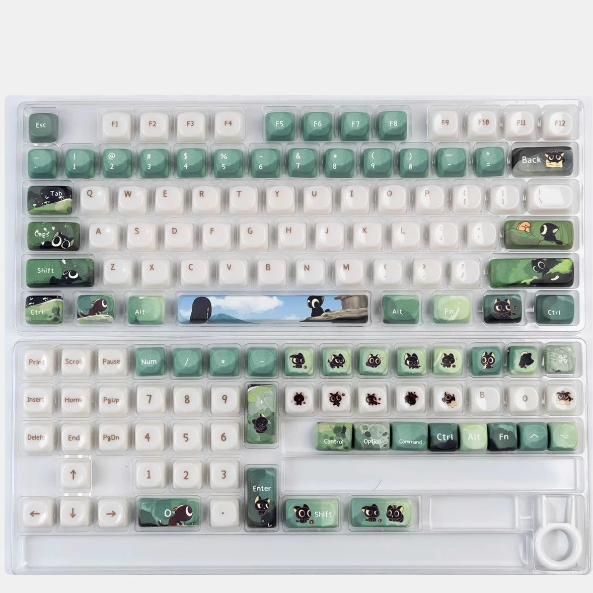 Luo Xiaohei anime keycap set – alternate view 4