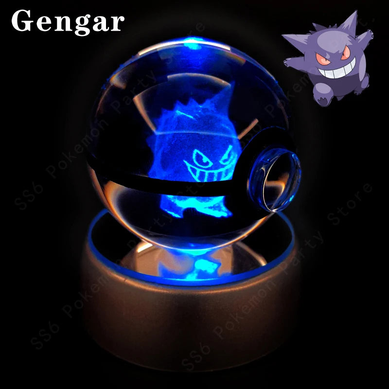 Pokemon 3D crystal ball LED night light – alternate view 15
