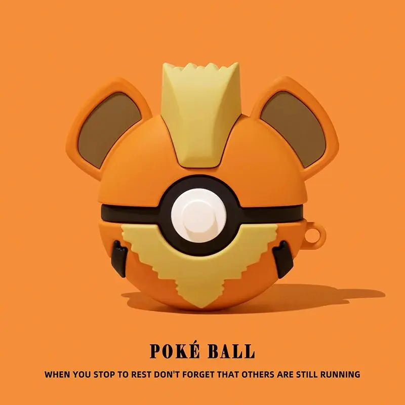 Pokemon Poke Ball AirPods case – side view