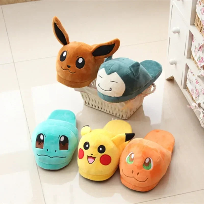 Pokemon Cozy Plush Slippers