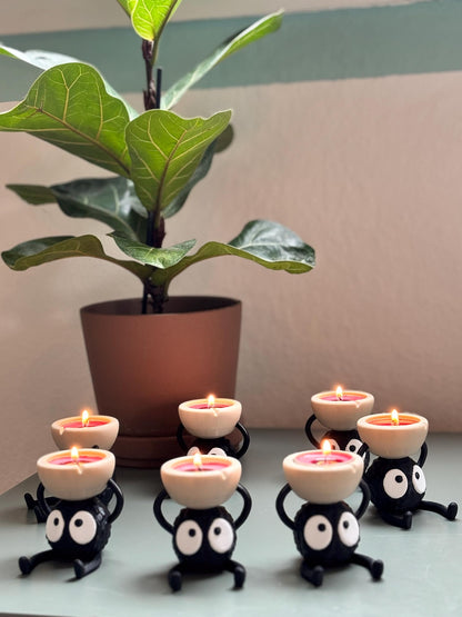Studio Ghibli Soot Sprite Candle Holder Decor