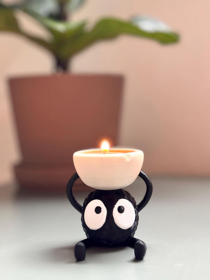 Studio Ghibli Soot Sprite Candle Holder Decor