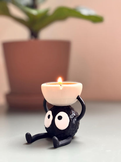 Studio Ghibli Soot Sprite Candle Holder Decor