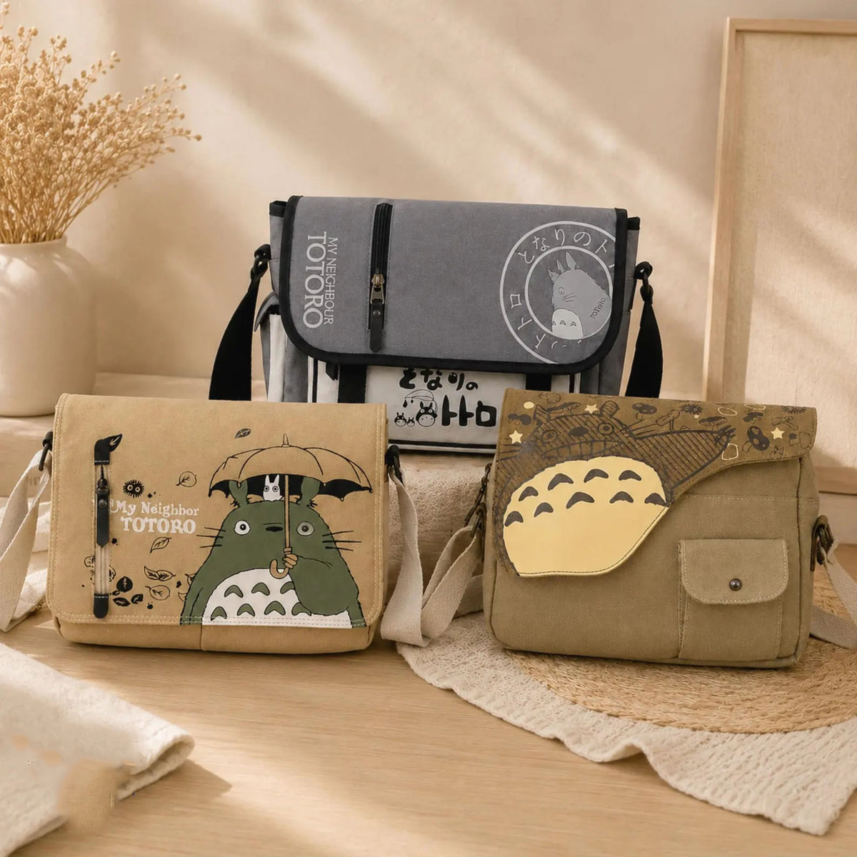 Totoro Crossbody Messenger Bag