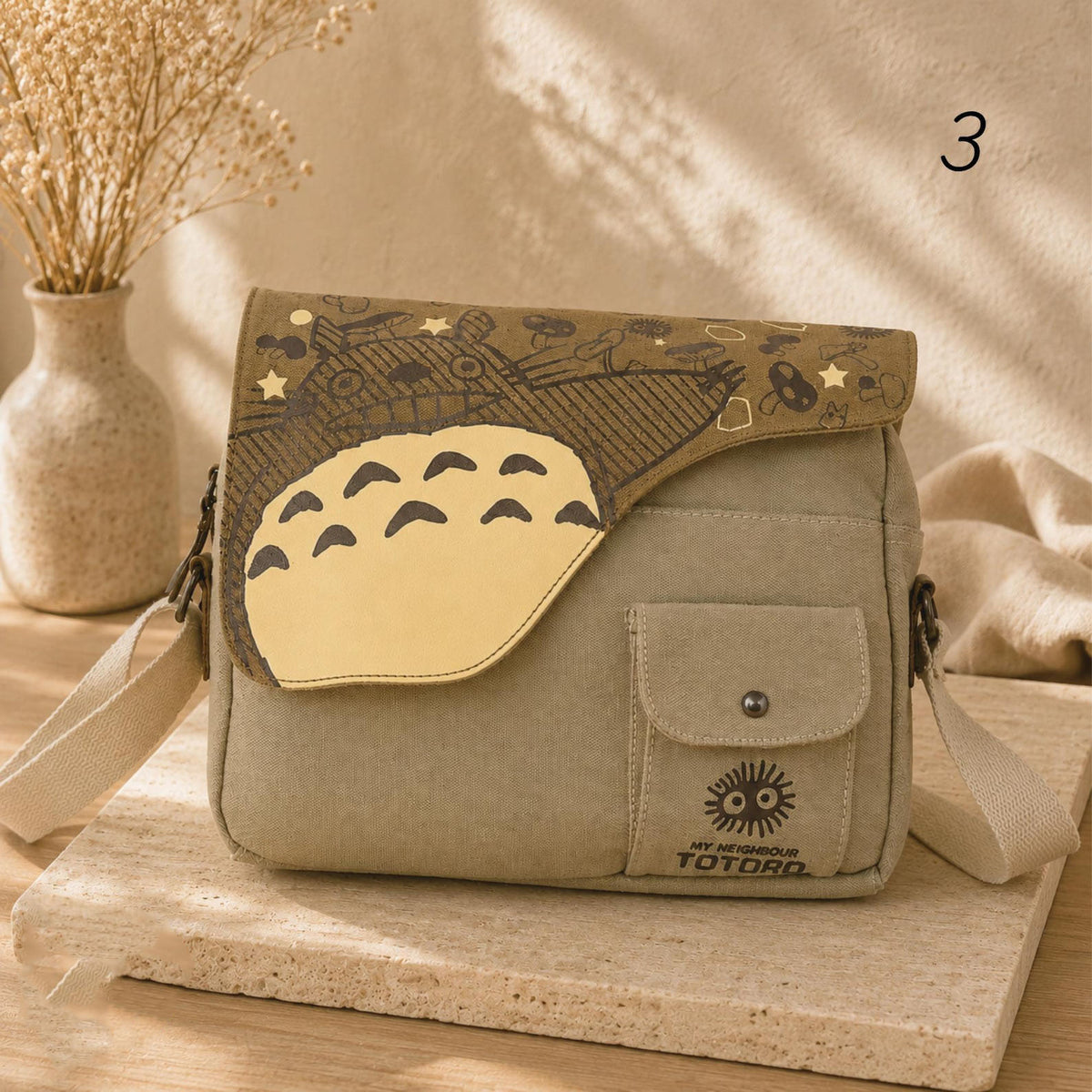 Totoro Crossbody Messenger Bag