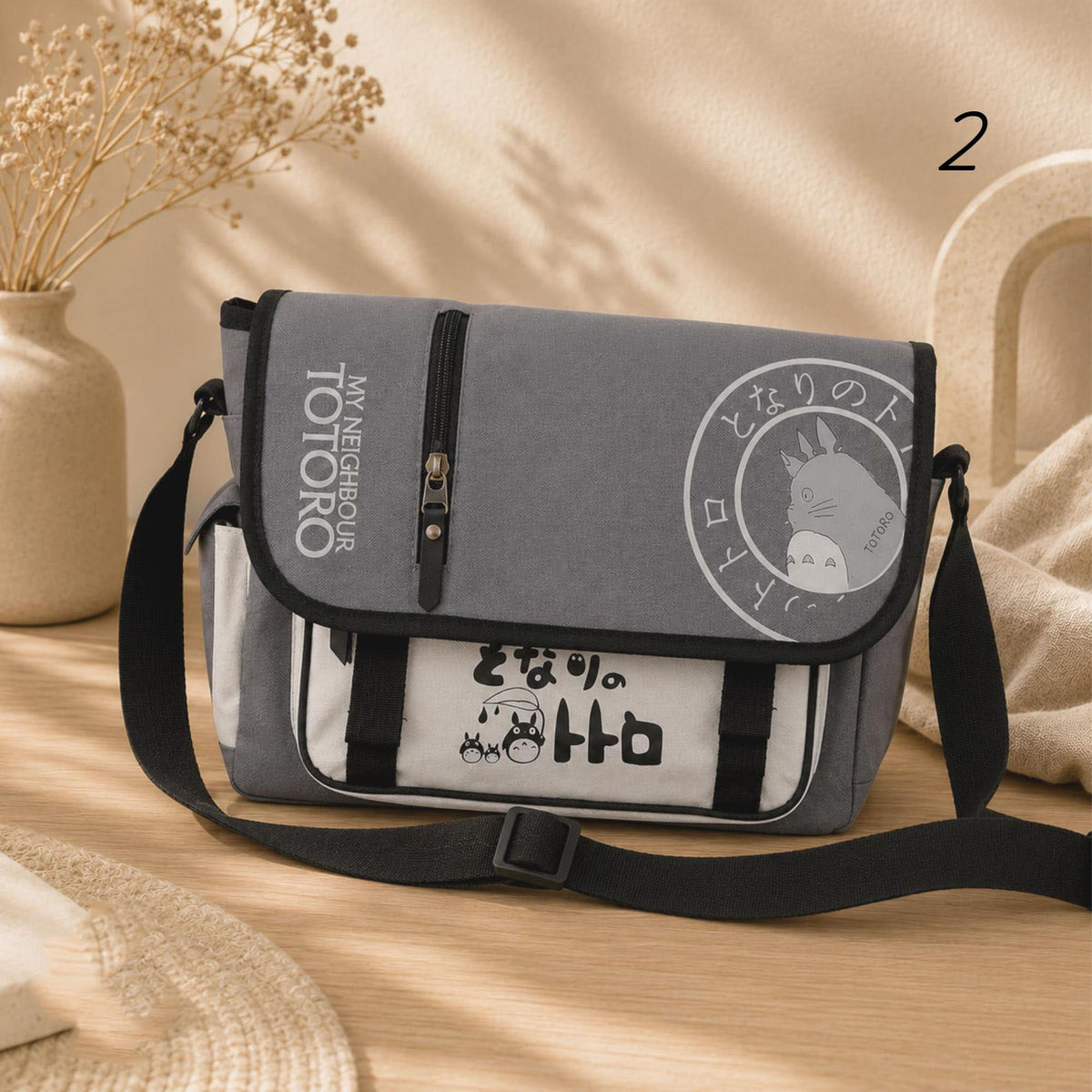 Totoro Crossbody Messenger Bag