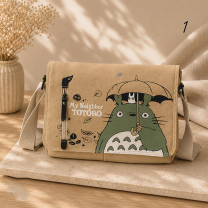 Totoro Crossbody Messenger Bag