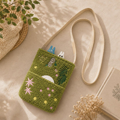Totoro Moss Tote Bag Forest