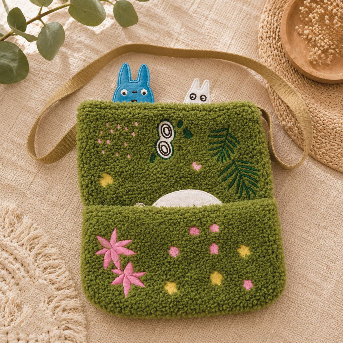 Totoro Moss Tote Bag Forest