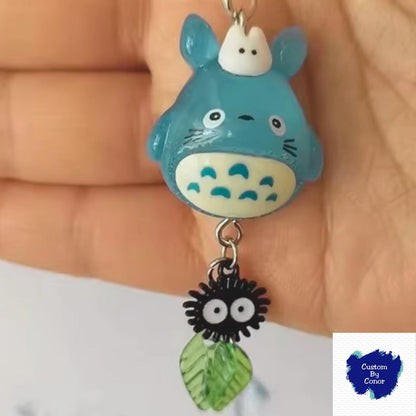 Totoro Phone Charm Keychain