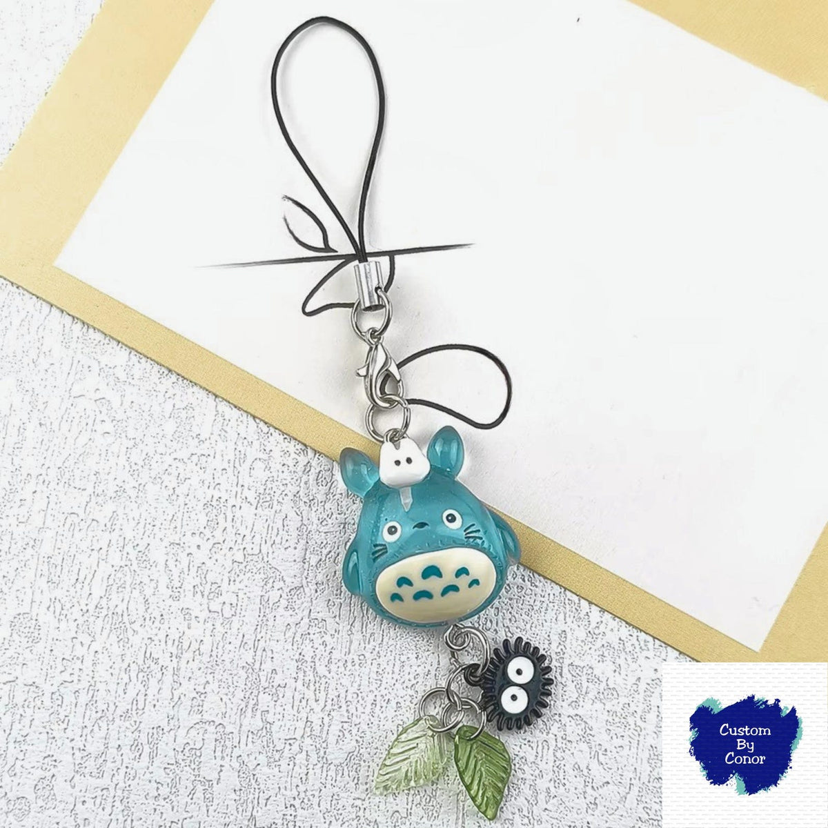 Totoro Phone Charm Keychain