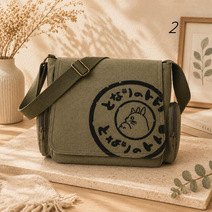 Totoro Crossbody Messenger Bag