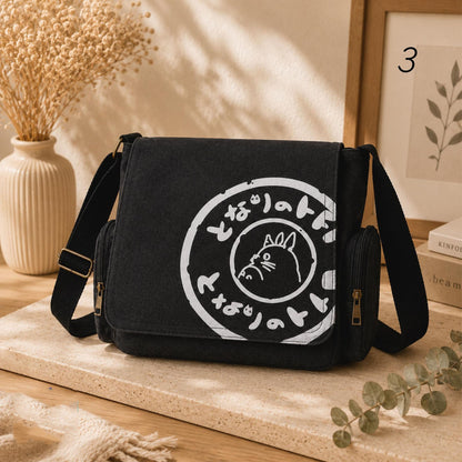 Totoro Crossbody Messenger Bag