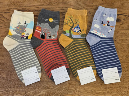 Cute Studio Ghibli Socks